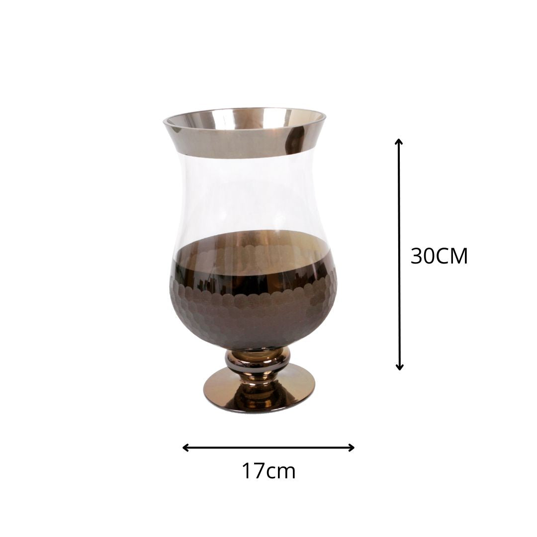Vaso Decorativo de Vidro Aquarelle 4