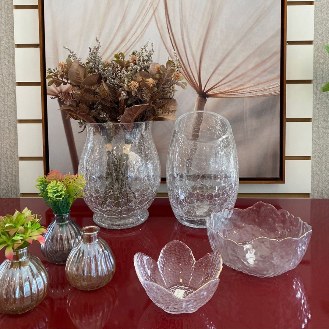 Vaso Decorativo de Vidro Éclat 2