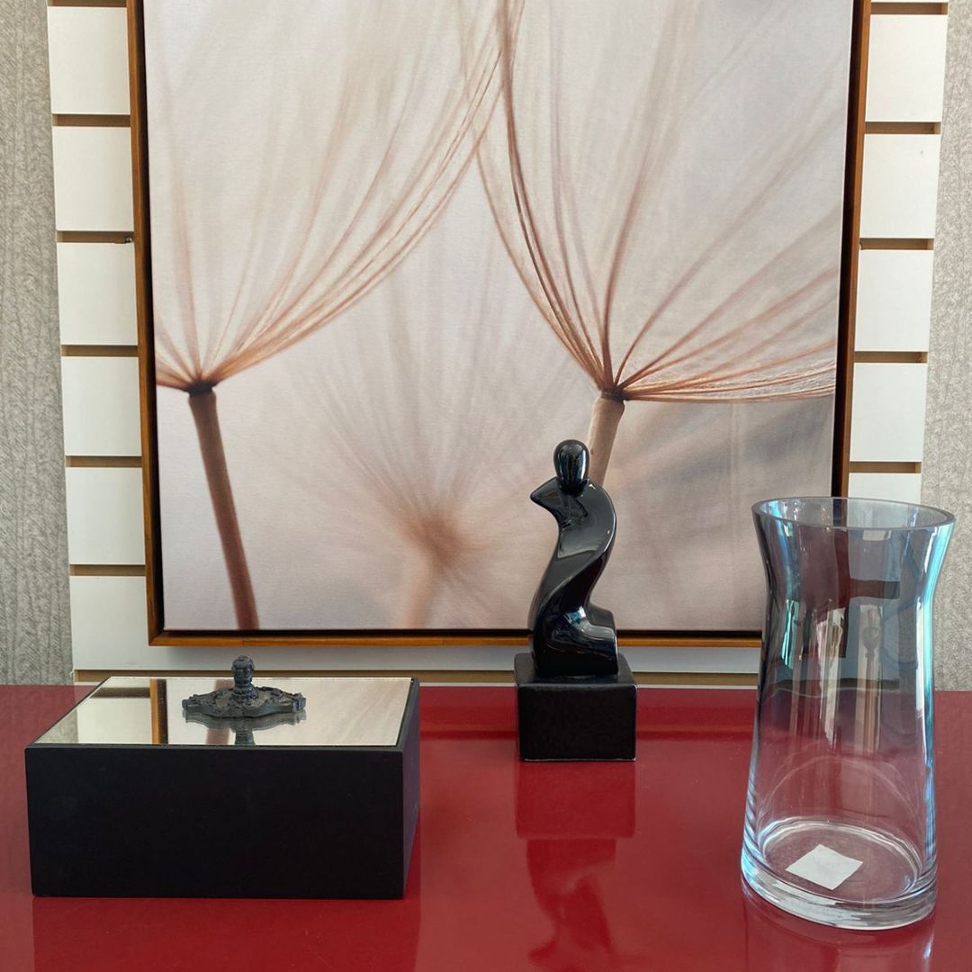 Vaso Decorativo de Vidro Elvory 3