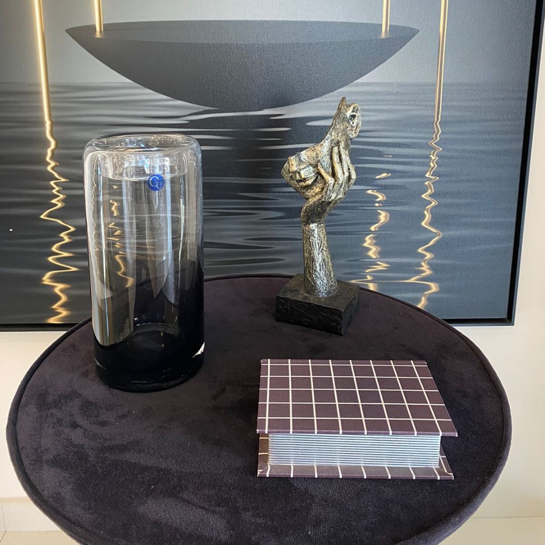 Vaso Decorativo de Vidro Opus 5