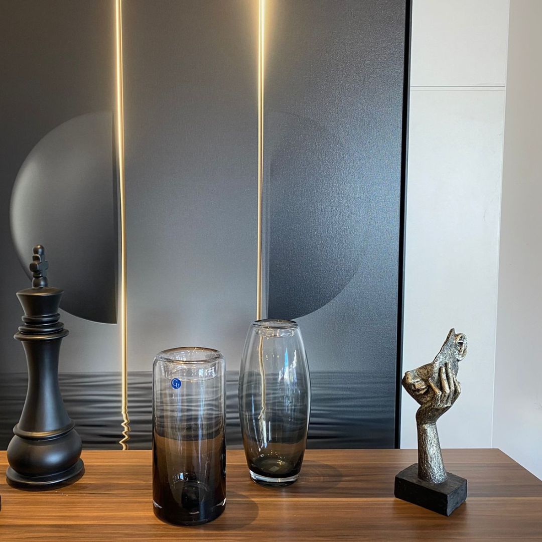 Vaso Decorativo de Vidro Opus 6