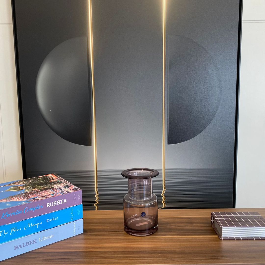 Vaso Decorativo de Vidro Vetro Lux 5