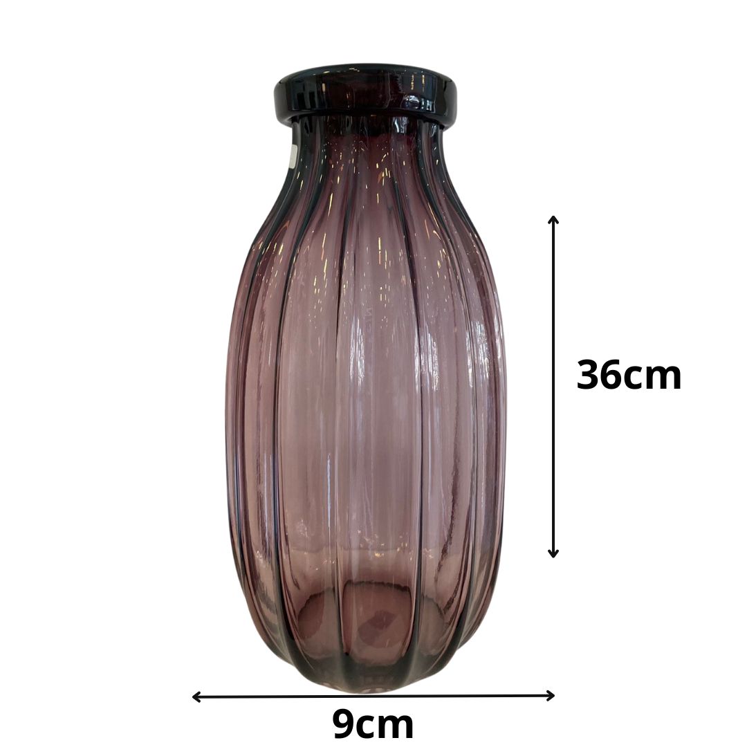 Vaso Decorativo para Sala de Vidro Reflexo 2