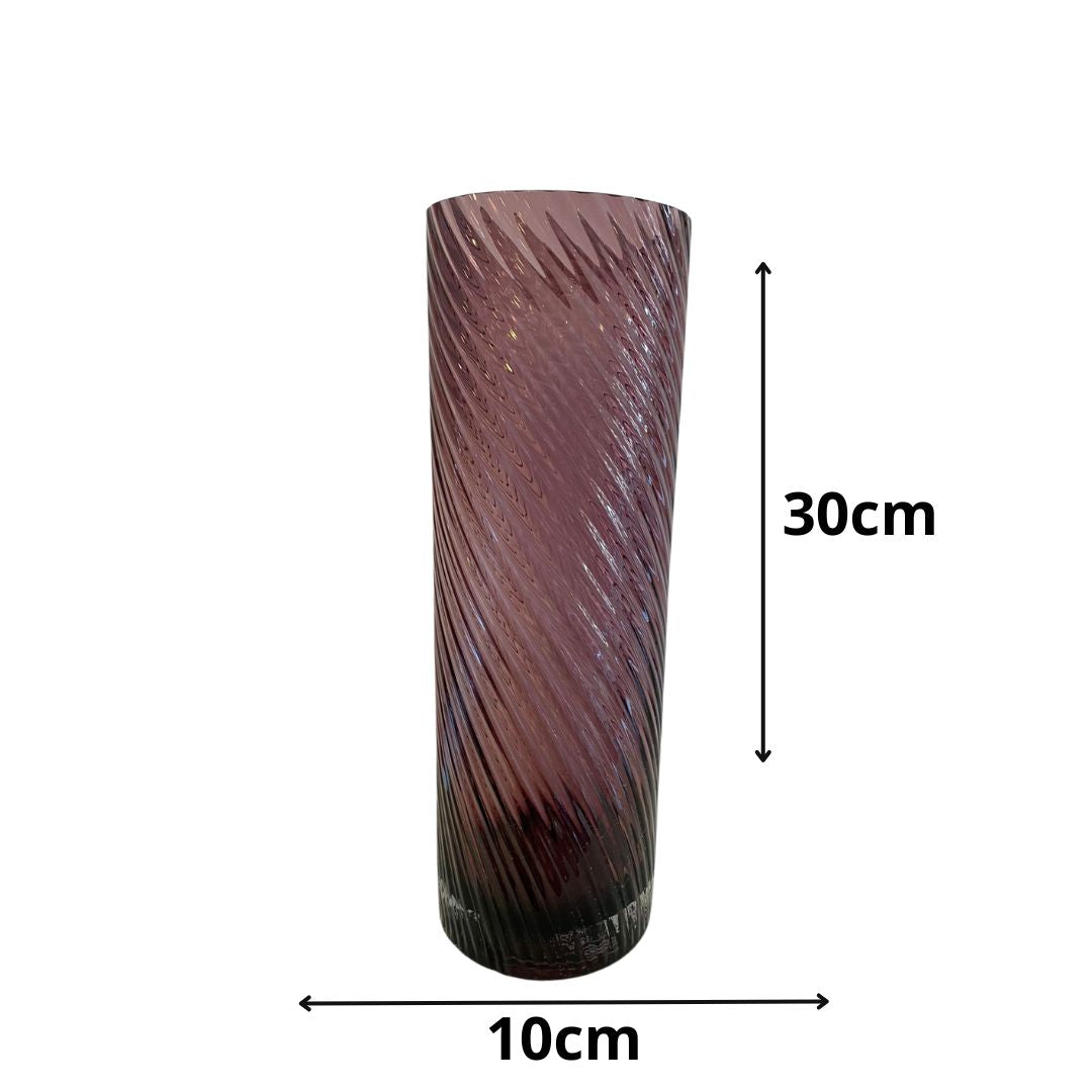 Vaso Decorativo para Sala de Vidro Cristallo 2