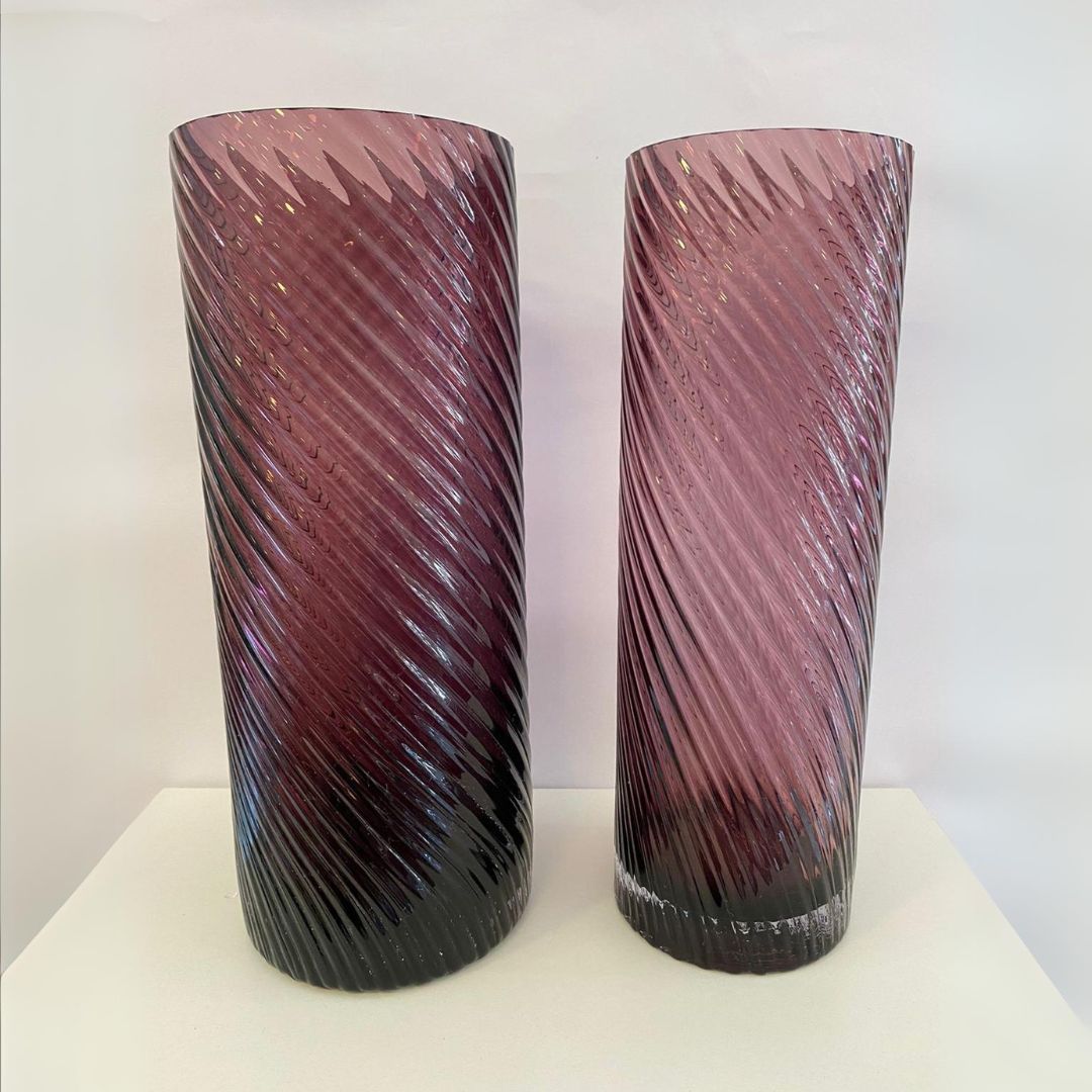 Vaso Decorativo para Sala de Vidro Cristallo 5