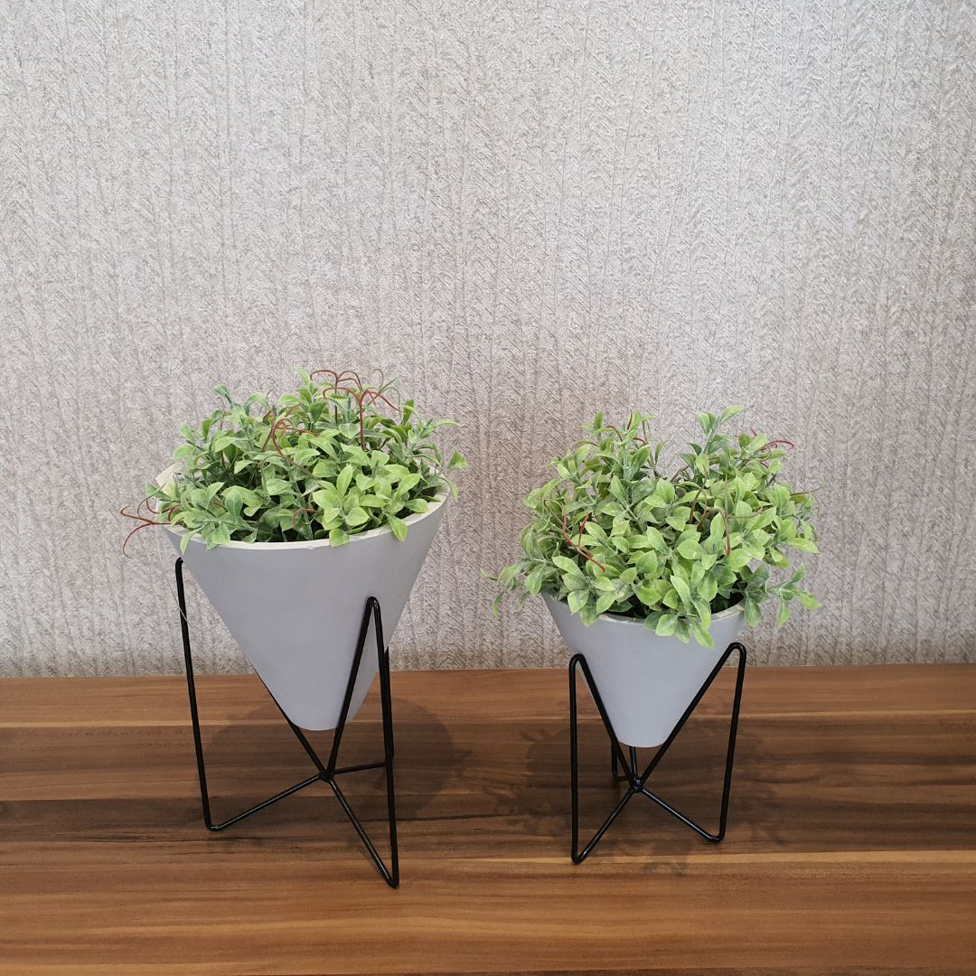 Vaso de Cerâmica Decorativo Cachepot Sem Planta Lumina 3
