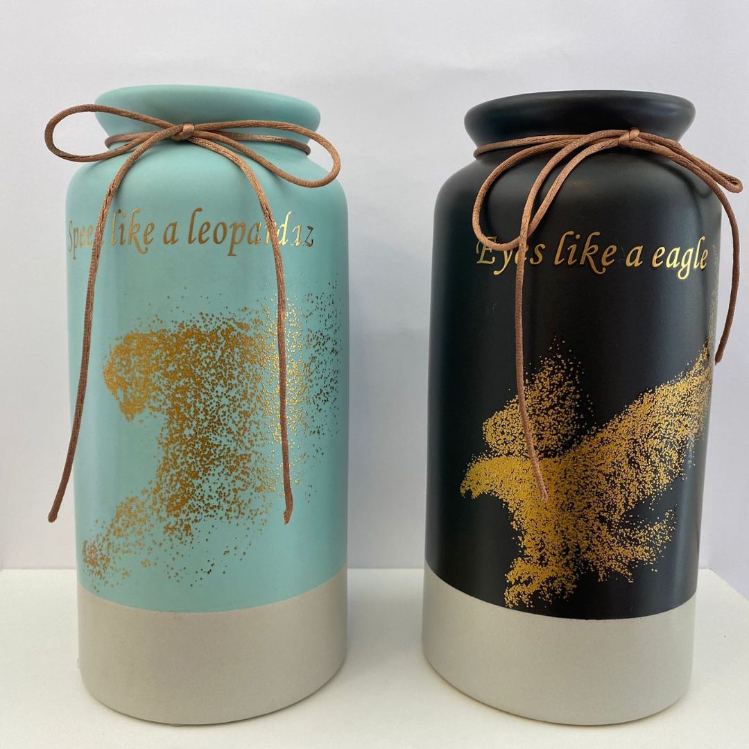 Vaso de Cerâmica Decorativo Contemporâneo 2