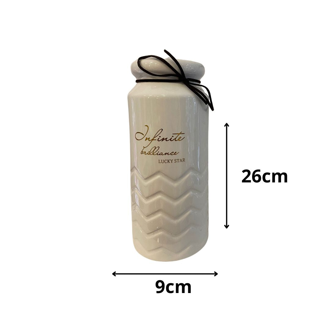 Vaso de Cerâmica Decorativo Lirico 6