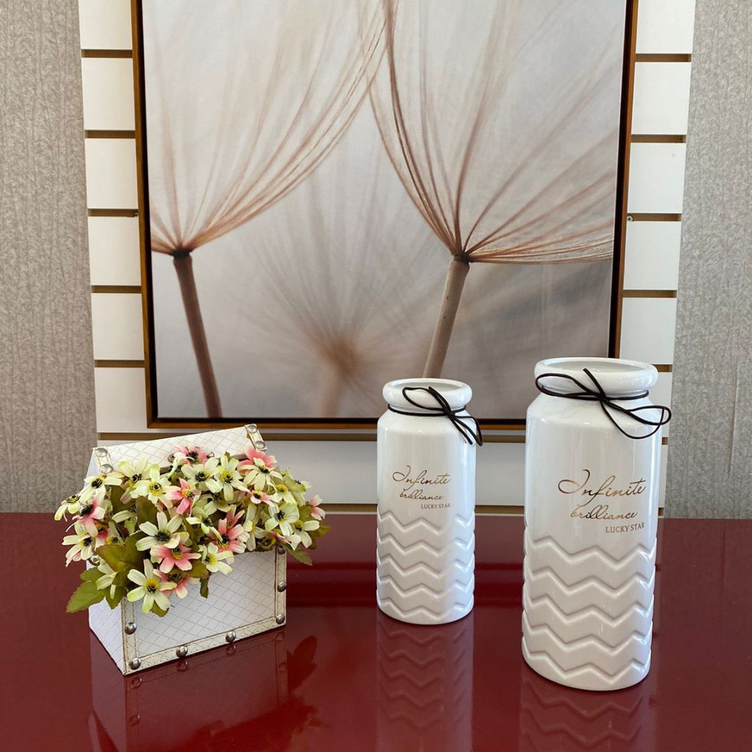Vaso de Cerâmica Decorativo Lirico 7