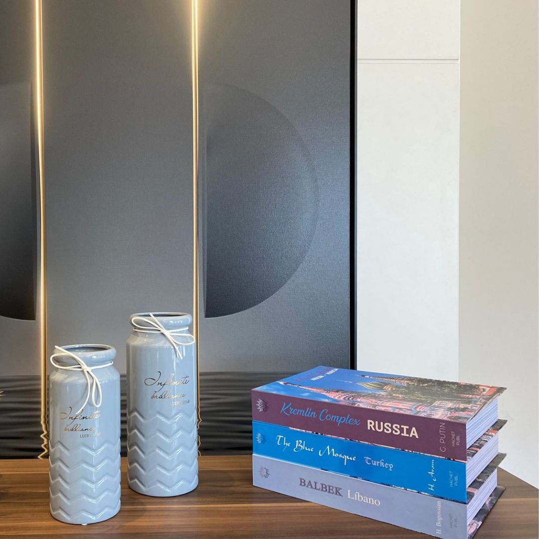 Vaso de Cerâmica Decorativo Lirico 9