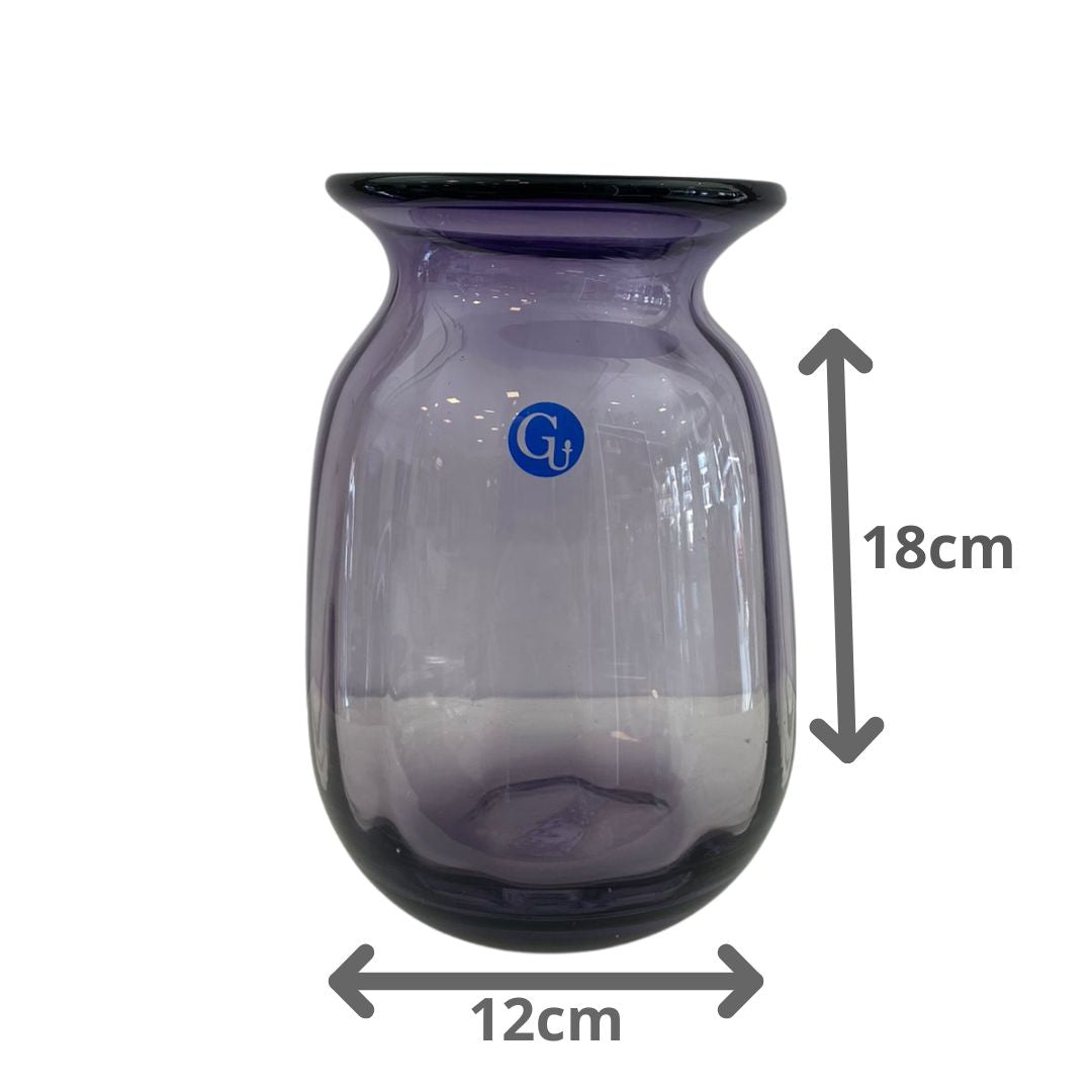 Vaso de Vidro Roxo Splendor 6