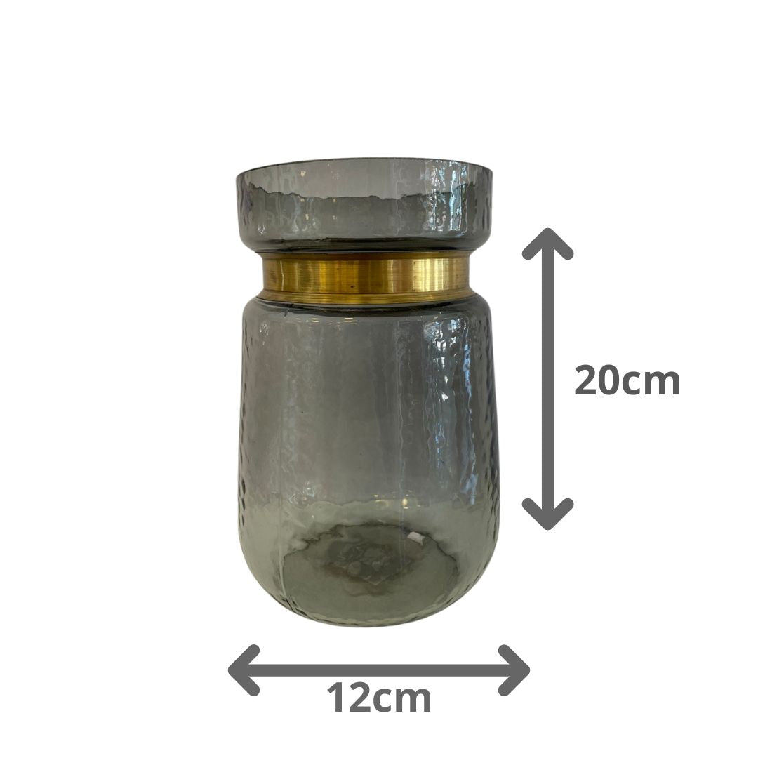 Vaso para Decoração de Vidro Crystal Clear 3