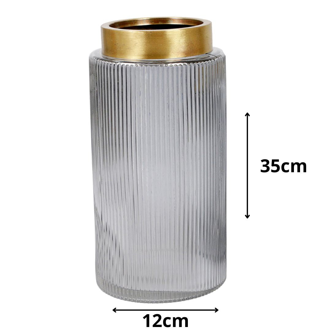Vaso para Decoração de Vidro Luce Pura 2