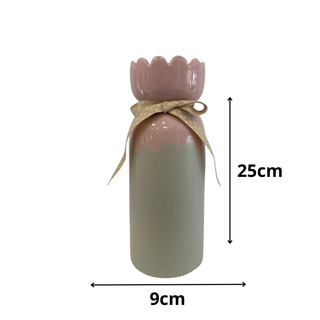 Vaso para Flores de Cerâmica Prisma 1