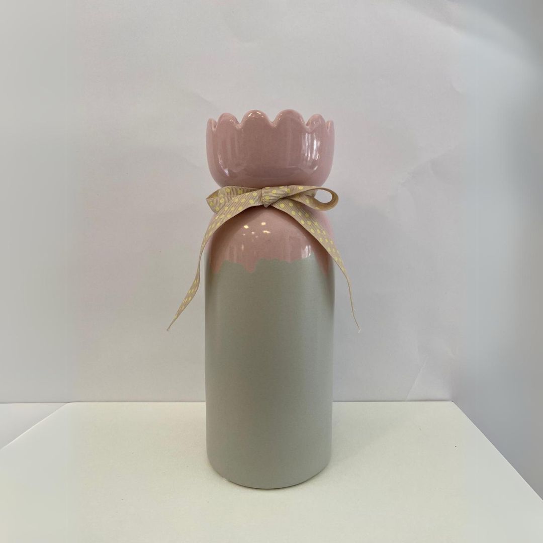 Vaso para Flores de Cerâmica Prisma 4