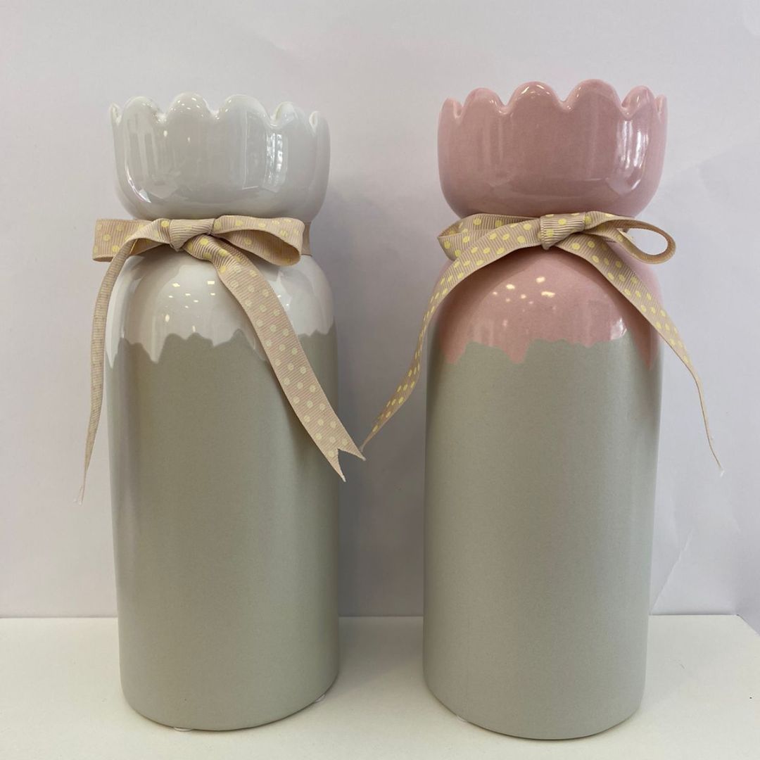 Vaso para Flores de Cerâmica Prisma 5