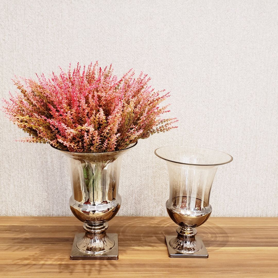 Kit Vaso de Vidro Cristallo  2