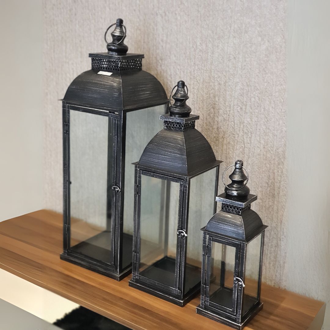 Lanterna para Decoração Charme Luminoso [KIT 3 PEÇAS] 2
