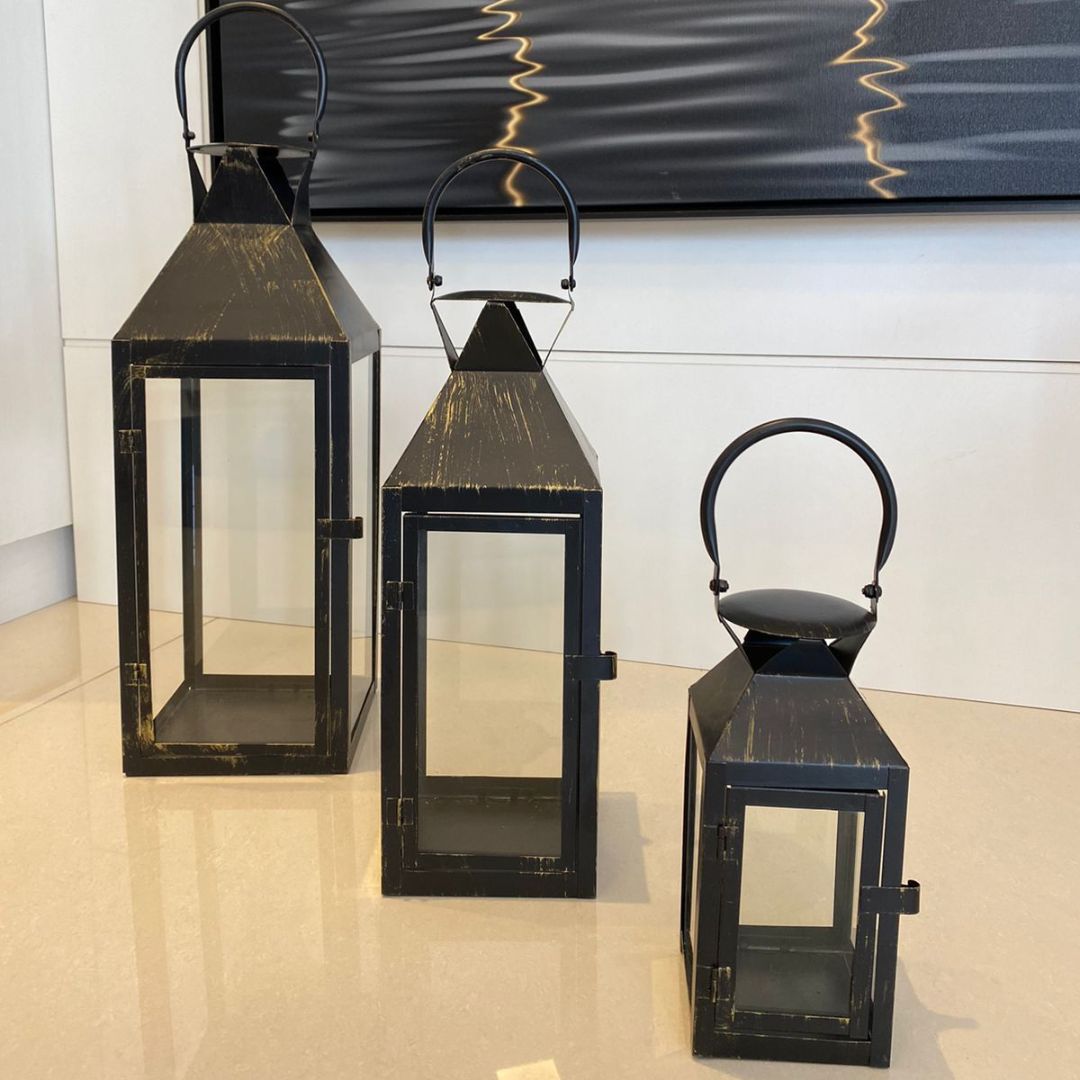 Lanterna para Decoração Harmonia de Luz [KIT 3 PEÇAS] 2