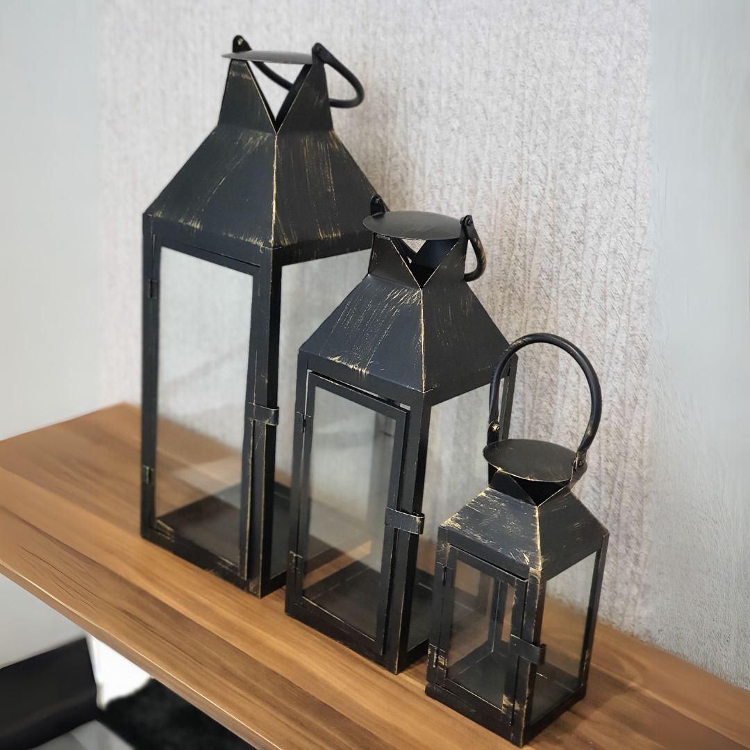 Lanterna para Decoração Harmonia de Luz [KIT 3 PEÇAS] 5