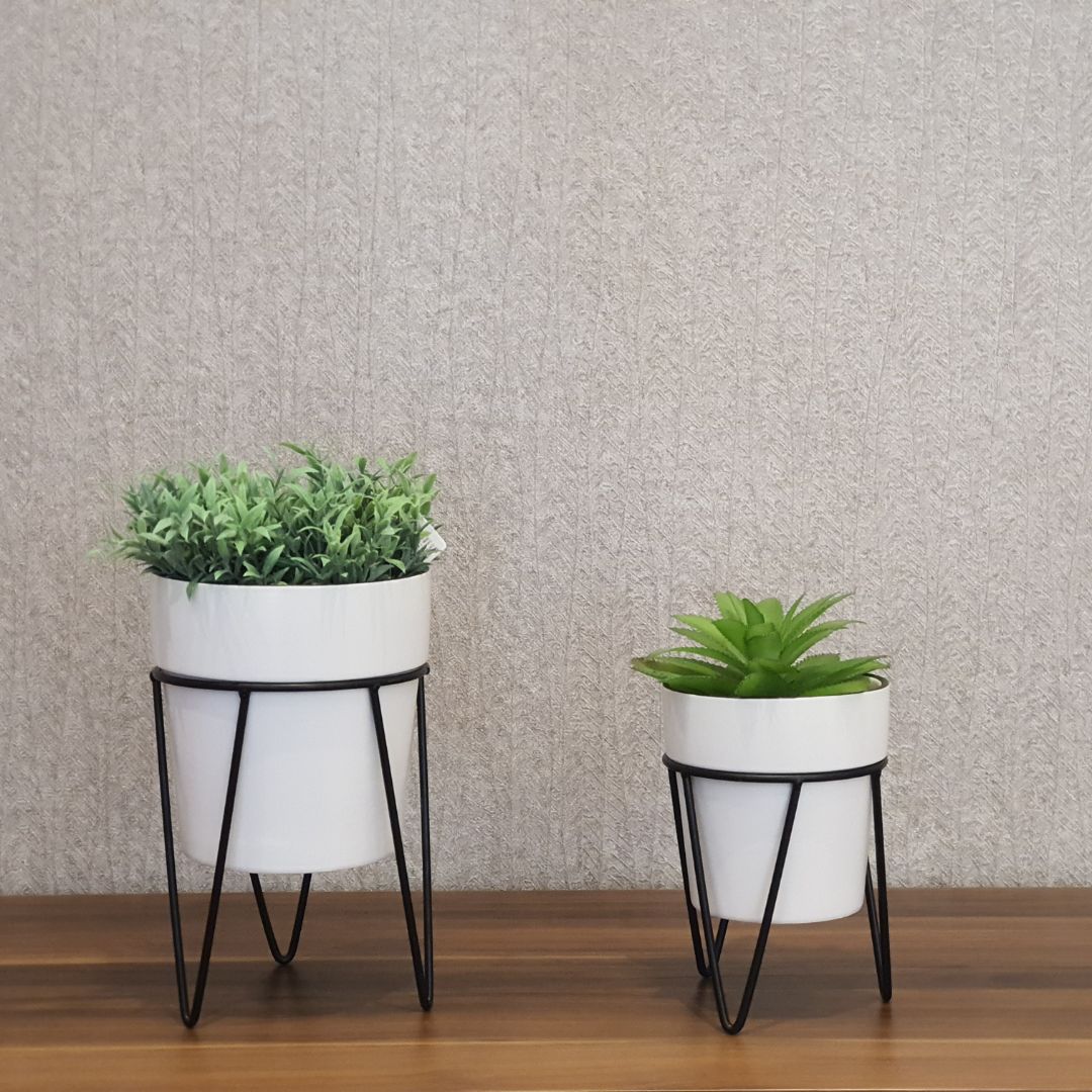 Vaso Decorativo de Cerâmica Primor KIT 2 PEÇAS 2