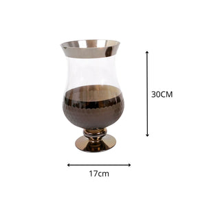 Vaso Decorativo de Vidro Aquarelle 4