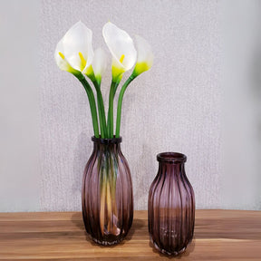Vaso Decorativo para Sala de Vidro Reflexo 31
