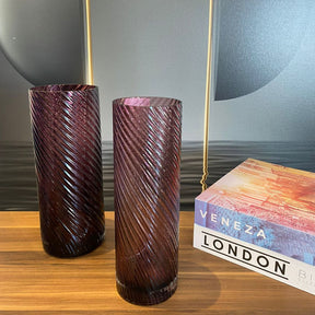 Vaso Decorativo para Sala de Vidro Cristallo 6