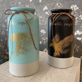 Vaso de Cerâmica Decorativo Contemporâneo 1