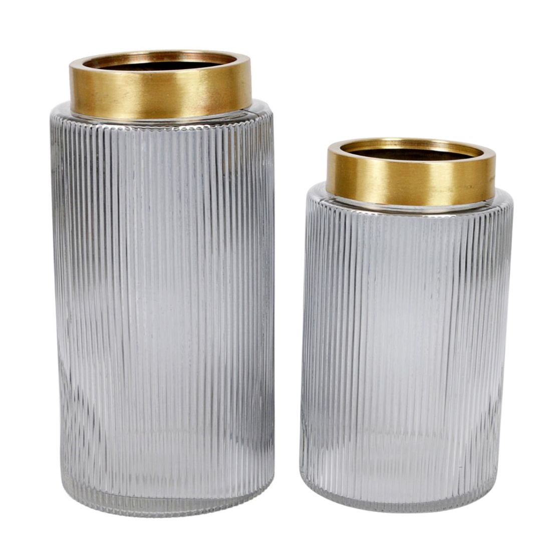 Vaso para Decoração de Vidro Luce Pura 50