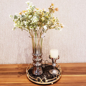Vaso para Plantas de Vidro Perla 2